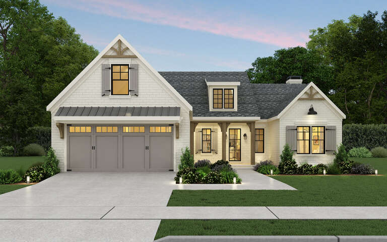 House Plan House Plan #29044 Front Elevation 