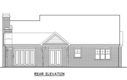 Modern Farmhouse House Plan #196-00001 Elevation Photo