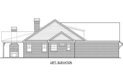 Modern Farmhouse House Plan #196-00001 Elevation Photo