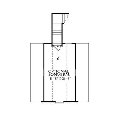 Bonus Room for House Plan #196-00001