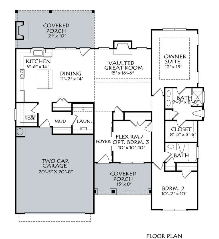 House Plan House Plan #29045 Drawing 1
