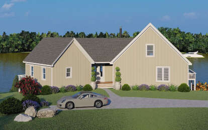 Mountain House Plan #940-00768 Elevation Photo