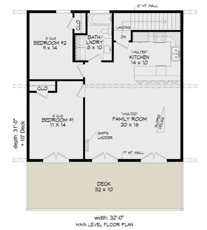Main Floor  for House Plan #940-00769