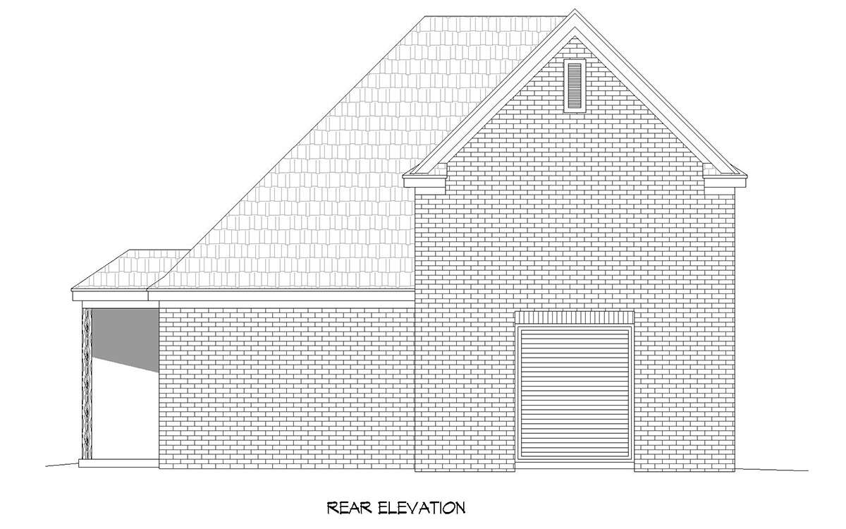 Traditional House Plan #940-00771 Elevation Photo