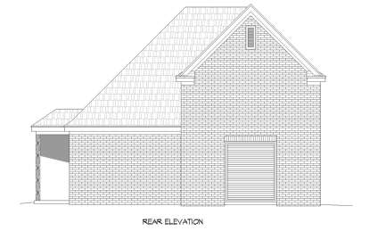 Traditional House Plan #940-00771 Elevation Photo