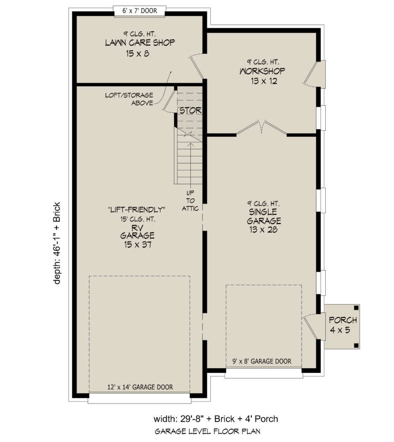 House Plan House Plan #29049 Drawing 1