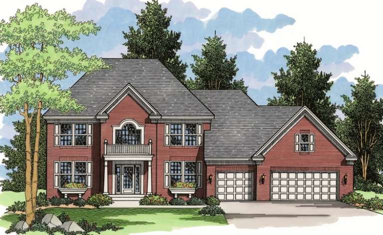 House Plan House Plan #2905 Front Elevation