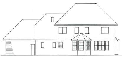 Traditional House Plan #098-00041 Elevation Photo