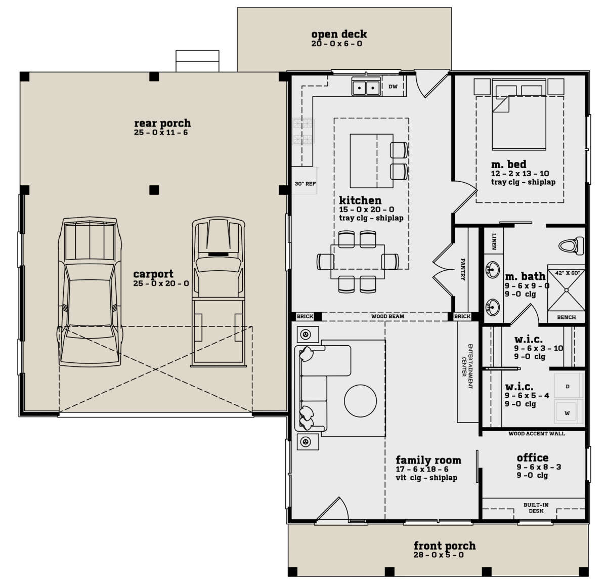 Main Floor  for House Plan #7174-00012