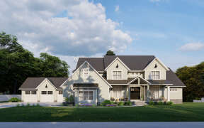 Craftsman House Plan #5032-00243 Elevation Photo