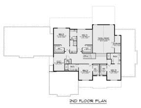 Second Floor for House Plan #5032-00243