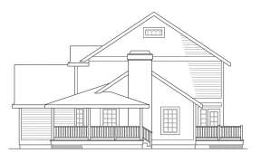 Country House Plan #035-01059 Elevation Photo