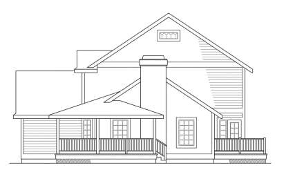 Country House Plan #035-01059 Elevation Photo