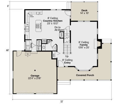 House Plan House Plan #29052 Drawing 1