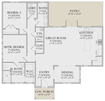 House Plan House Plan #29053 Drawing 1