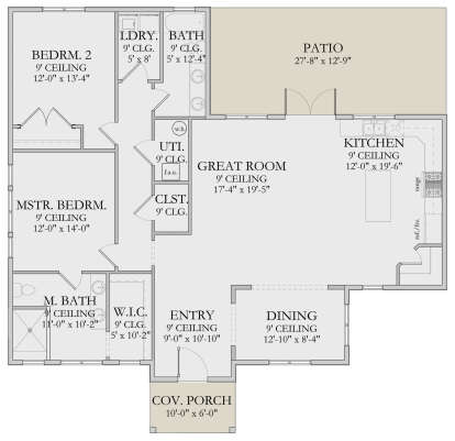 House Plan House Plan #29053 Drawing 1
