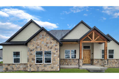 Craftsman House Plan #8768-00130 Elevation Photo