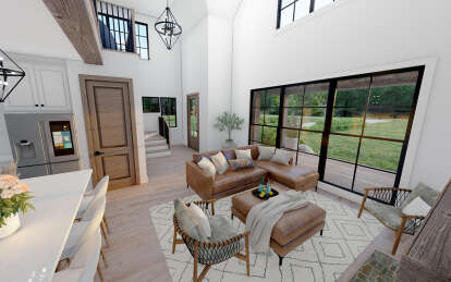 Modern Farmhouse House Plan #8687-00017 Additional Photo