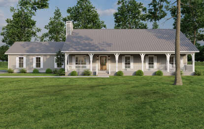 Farmhouse House Plan #8318-00346 Elevation Photo