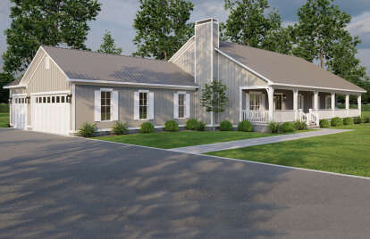 Farmhouse House Plan #8318-00346 Elevation Photo