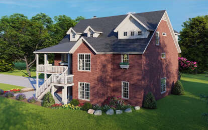 Traditional House Plan #940-00772 Elevation Photo