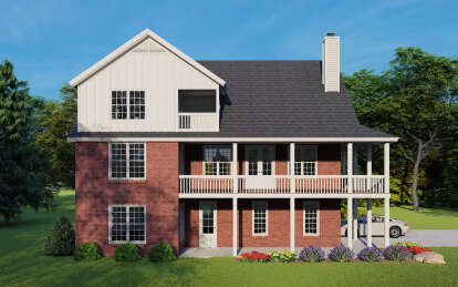 Traditional House Plan #940-00772 Elevation Photo
