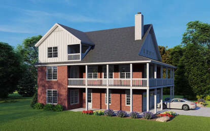 Traditional House Plan #940-00772 Elevation Photo