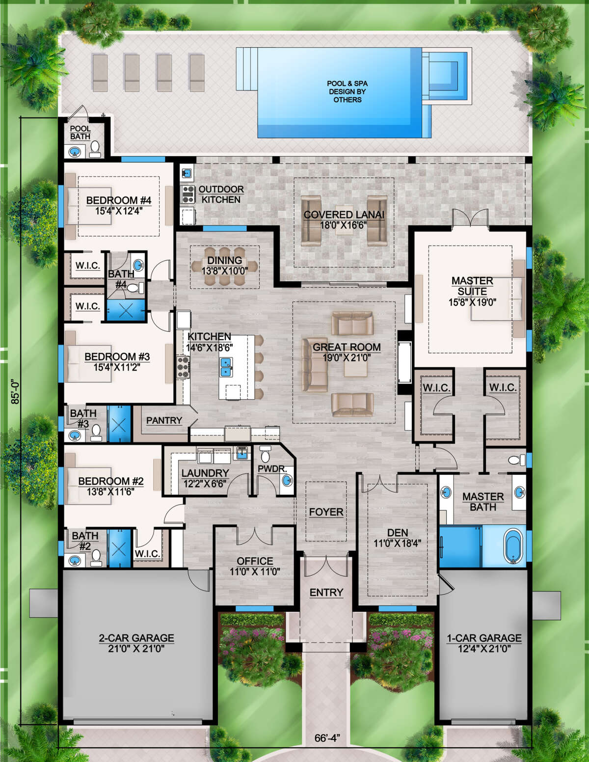 Main Floor  for House Plan #207-00113