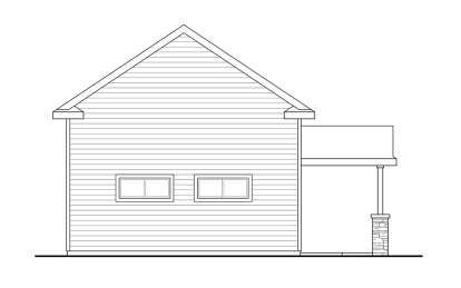 Craftsman House Plan #035-01060 Elevation Photo