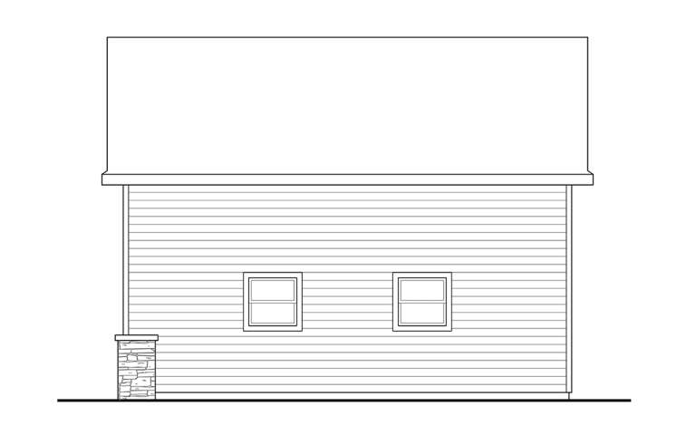 Craftsman House Plan #035-01060 Elevation Photo