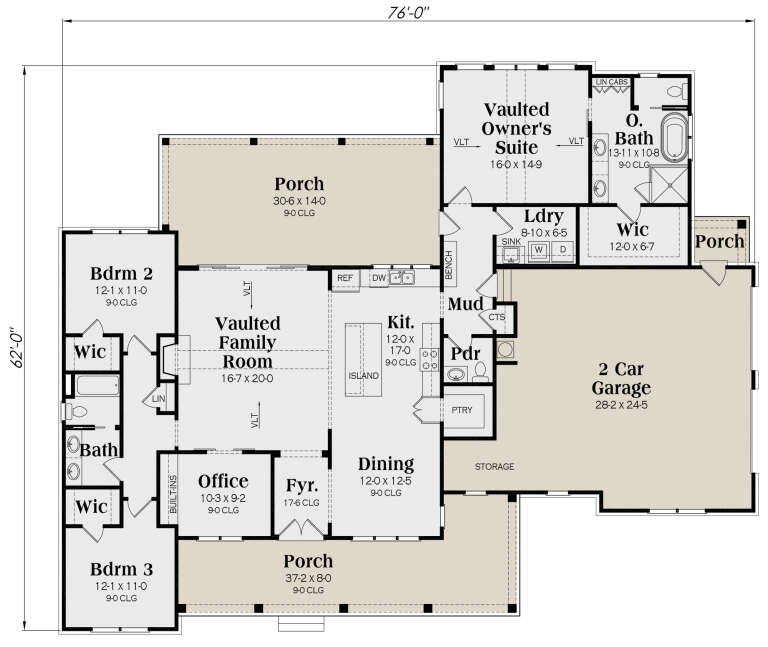 House Plan House Plan #29067 Drawing 1