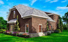Traditional House Plan #699-00369 Elevation Photo