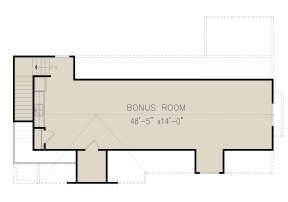 Second Floor for House Plan #699-00369