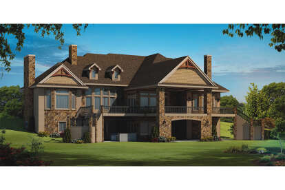 Craftsman House Plan #402-01791 Elevation Photo