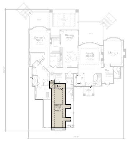 Bonus Room for House Plan #402-01791