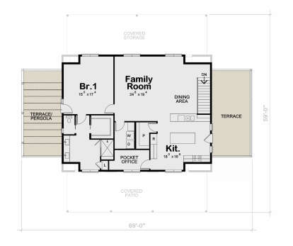 Second Floor for House Plan #402-01796