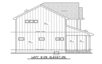 Modern Farmhouse House Plan #402-01797 Elevation Photo