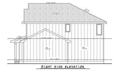 Modern Farmhouse House Plan #402-01797 Elevation Photo