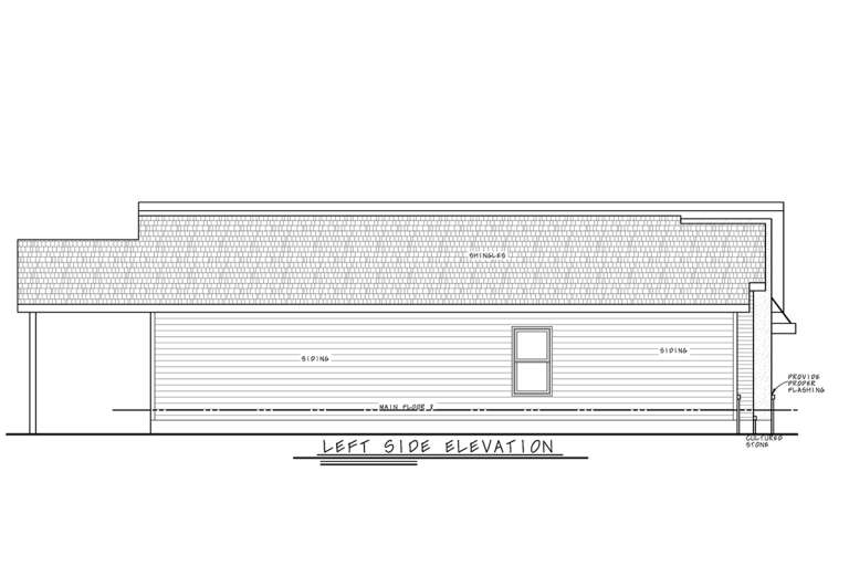 Contemporary House Plan #402-01798 Elevation Photo