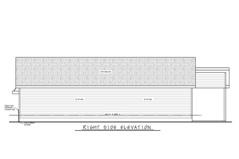 Contemporary House Plan #402-01798 Elevation Photo
