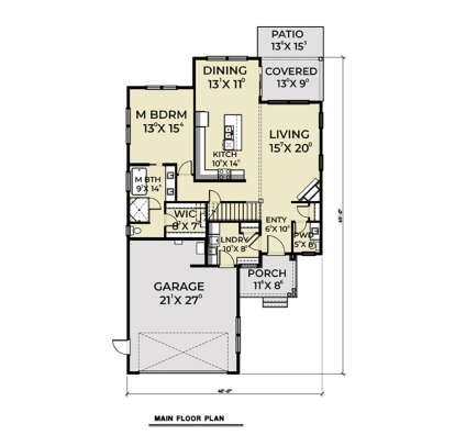 House Plan House Plan #29080 Drawing 1