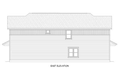 Narrow Lot House Plan #940-00773 Elevation Photo