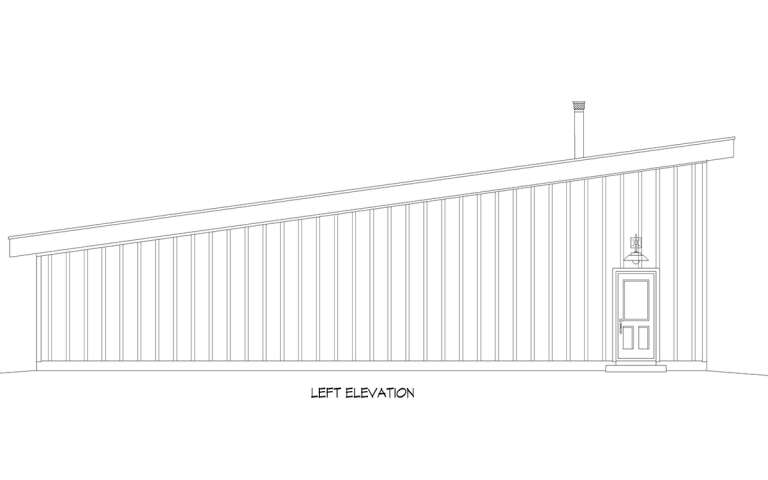 Modern House Plan #940-00775 Elevation Photo