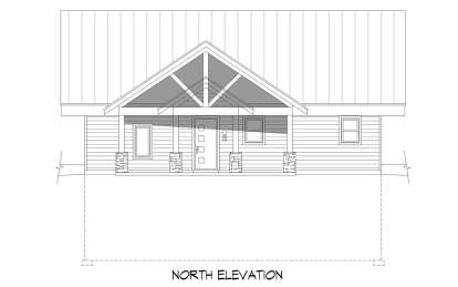 Modern House Plan #940-00776 Elevation Photo