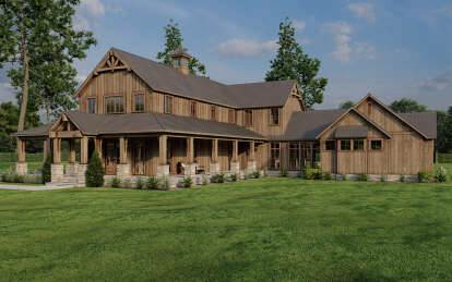 Farmhouse House Plan #8318-00347 Elevation Photo