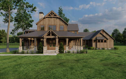 Farmhouse House Plan #8318-00347 Elevation Photo