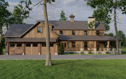 Farmhouse House Plan #8318-00347 Elevation Photo