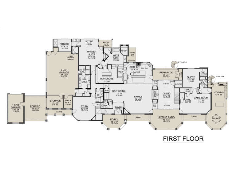 House Plan House Plan #29087 Drawing 1