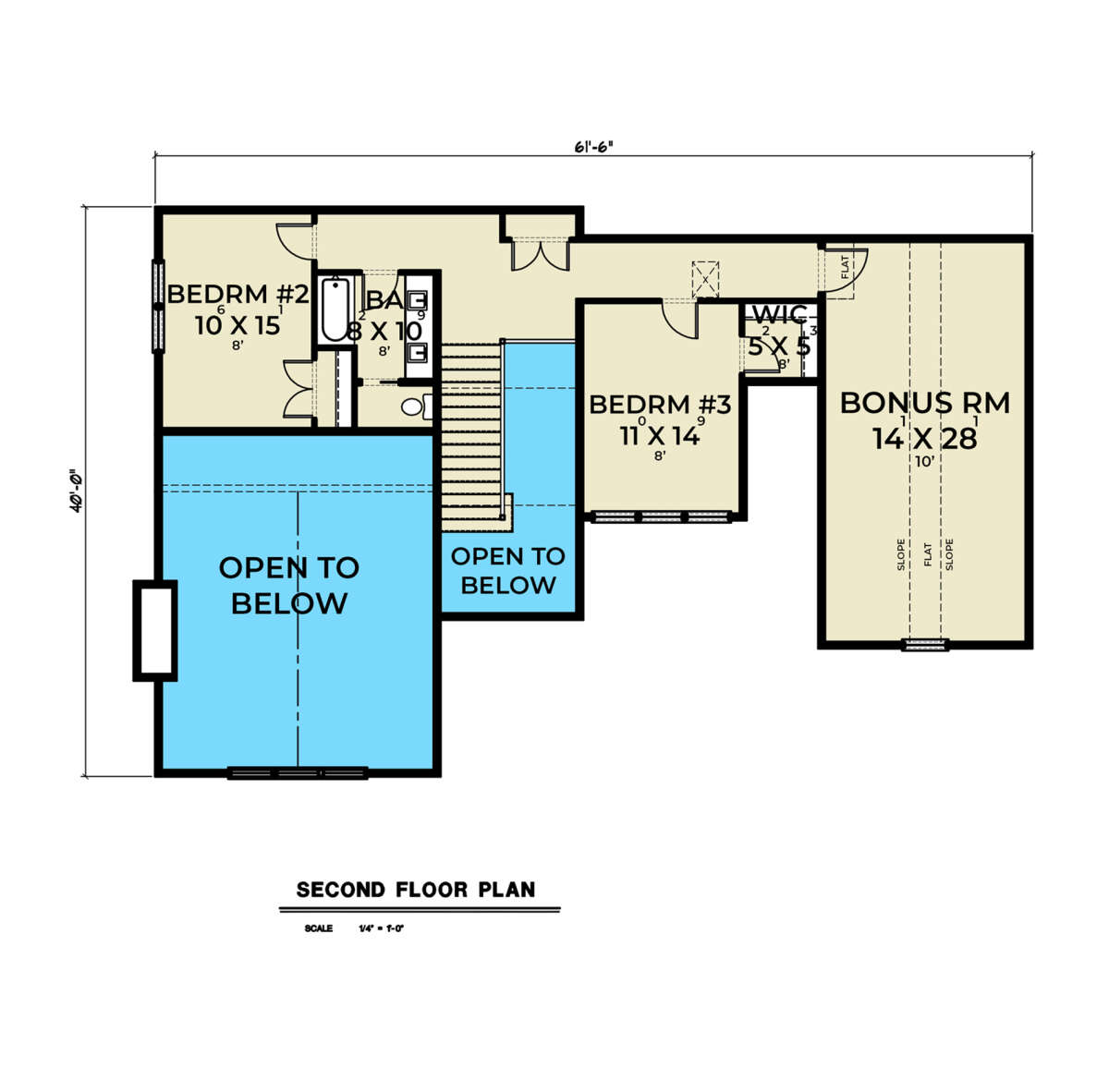 Second Floor for House Plan #2464-00098