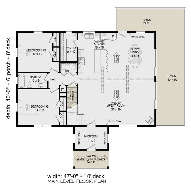 House Plan House Plan #29090 Drawing 1